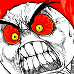 uncontrolled rage face