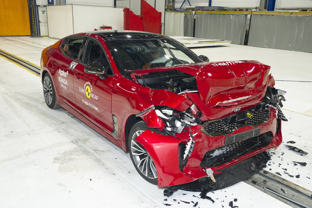 Kia Stinger (Oct 2017 Mar 2018) Crash Test Results ANCAP