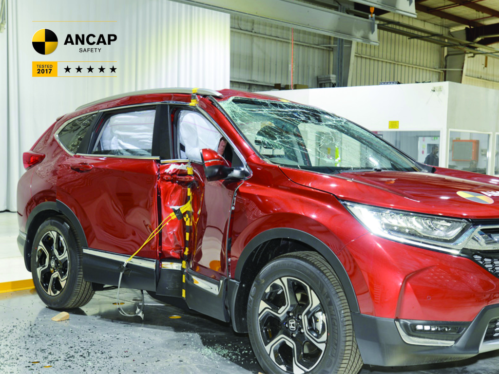 Honda Cr V Jul 2017 Onwards Crash Test Results Ancap