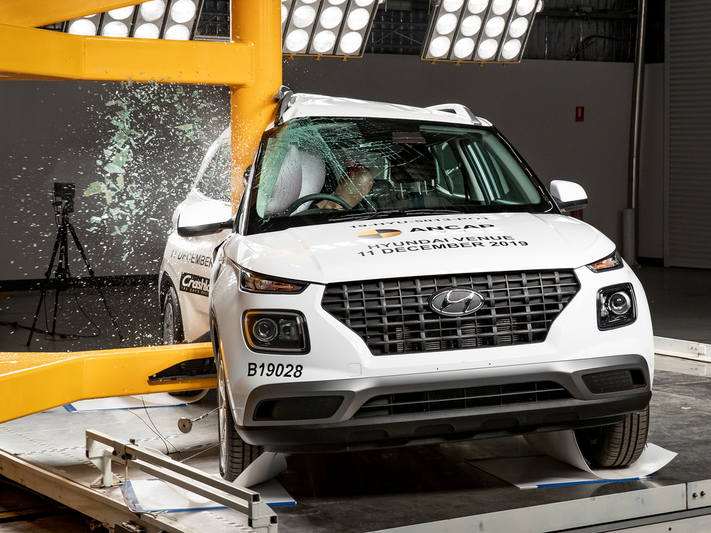 Hyundai Venue (Sep 2019 onwards) Crash Test Results ANCAP