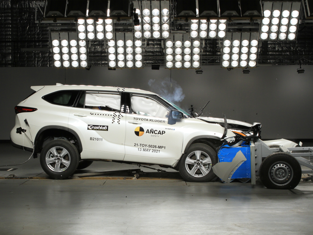 Toyota Kluger / Highlander (Jun 2021 – onwards) Crash Test Results | ANCAP