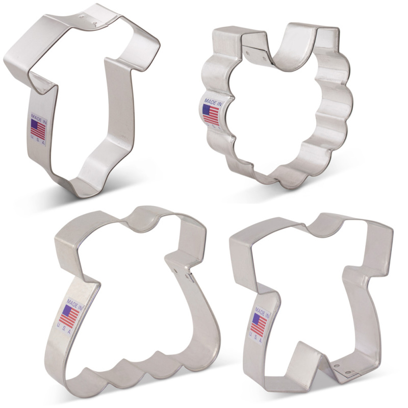 Baby Clothes Cookie Cutter 4 pc Set Ann Clark