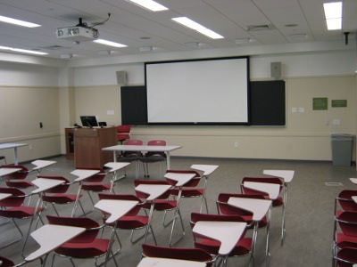 Gibson Hall Room 211 layout photo