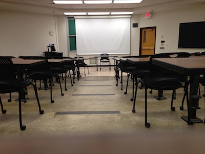Olsson Hall Room 005 layout photo