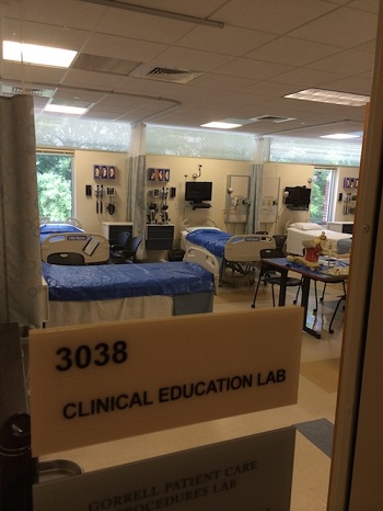 McLeod Hall Room 3038 layout photo