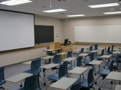 Ridley Hall Room 173 layout photo
