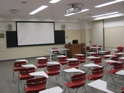 Nau Hall Room 211 layout photo