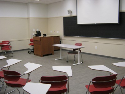 Gibson Hall Room 141 layout photo