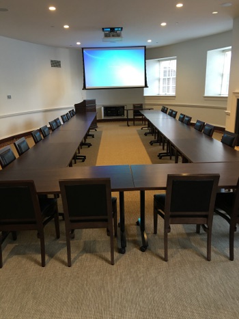 Rotunda Room 102- Lower West Oval Room layout photo