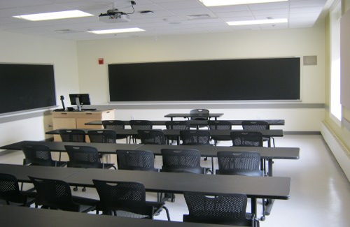 Wilson Hall Room 214 layout photo
