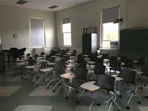 Old Cabell Hall Room 107 layout photo