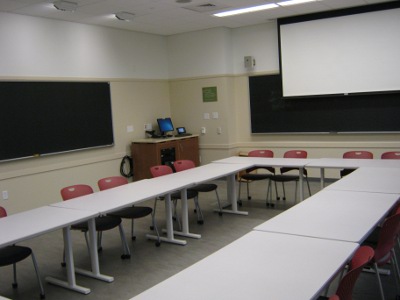 Nau Hall Room 241 layout photo
