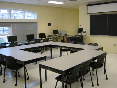 Bryan Hall Room 203 layout photo