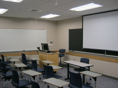 Ridley Hall Room 125 layout photo