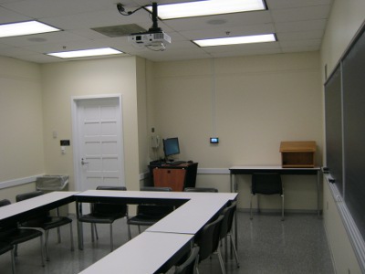 Bryan Hall Room 332 layout photo