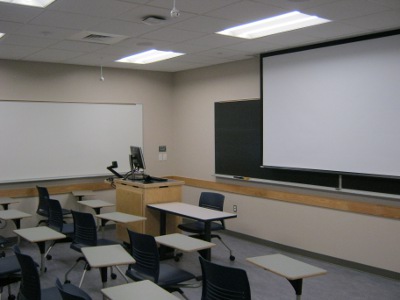 Ridley Hall Room 123 layout photo