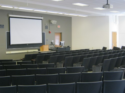 Wilson Hall Room 301 layout photo