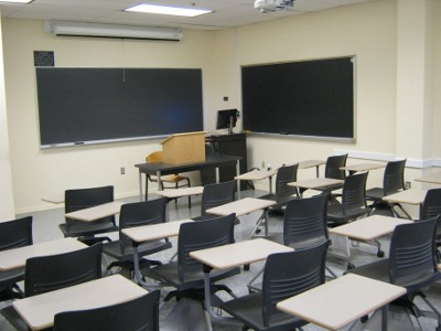 Bryan Hall Room 328 layout photo