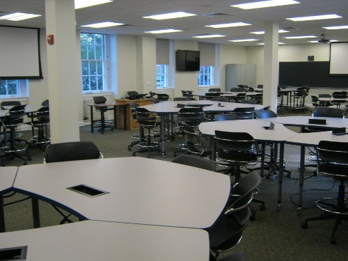 Thornton Hall Room A120 layout photo