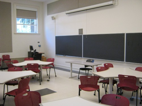 Minor Hall Room 130 layout photo