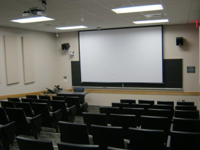 Ridley Hall Room G006 layout photo