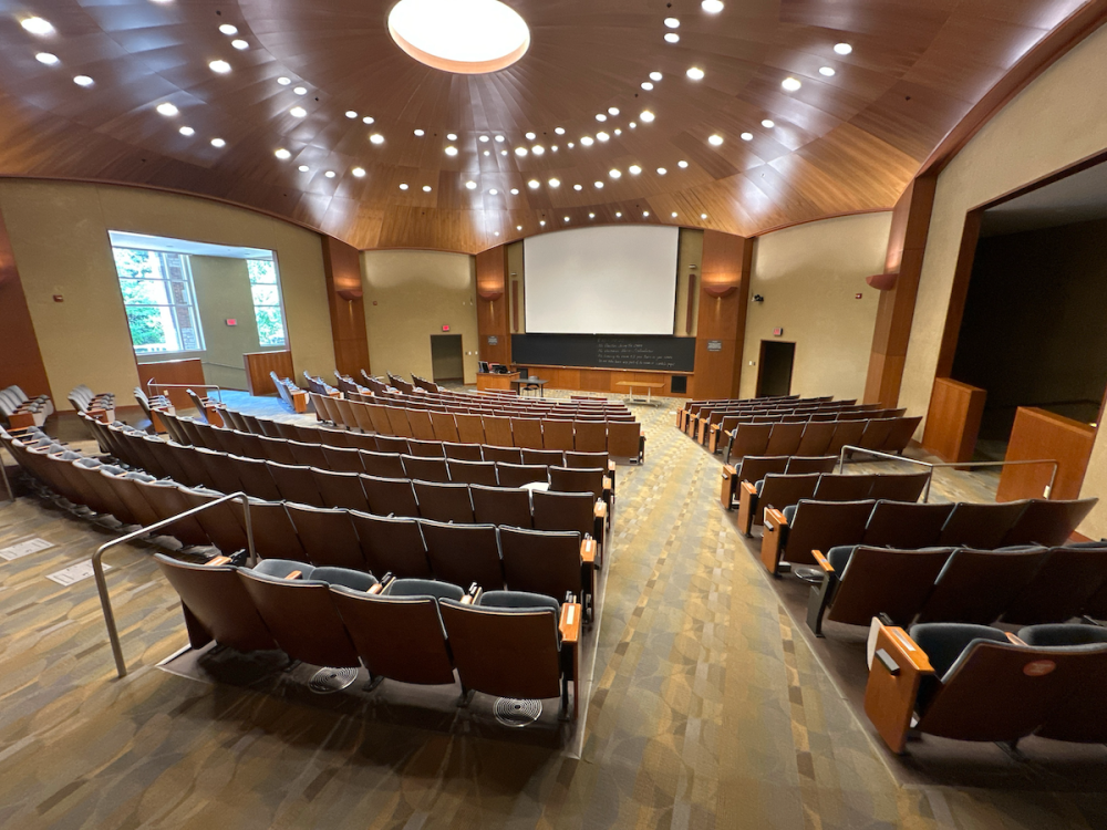 Nau Hall Room 101 layout photo