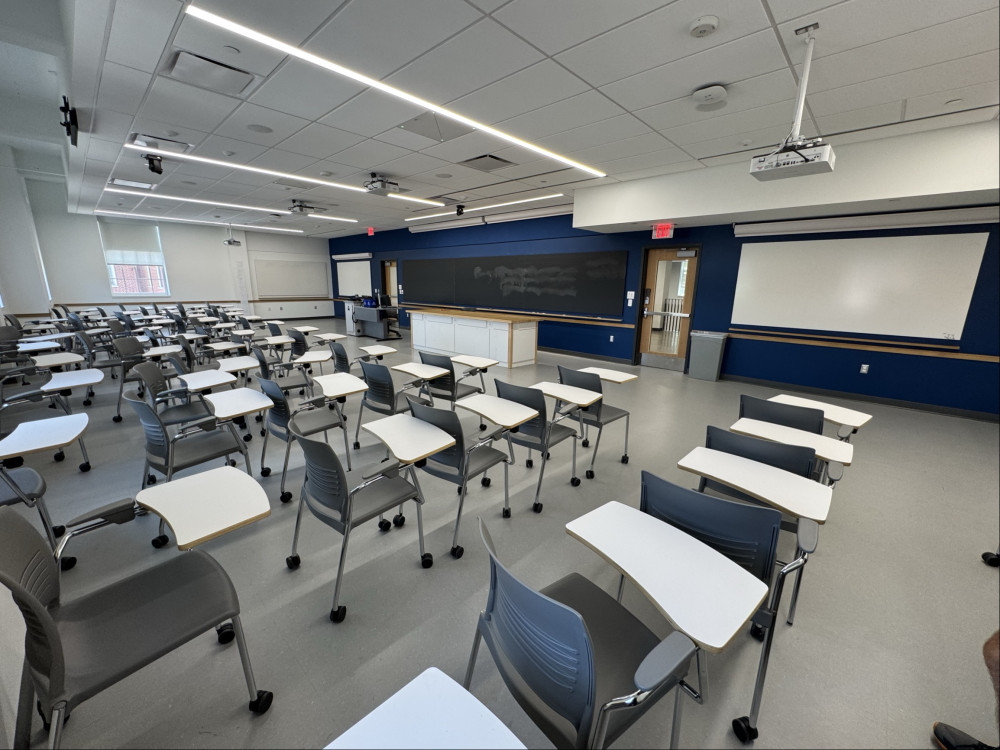 Physics Bldg Room 220 layout photo