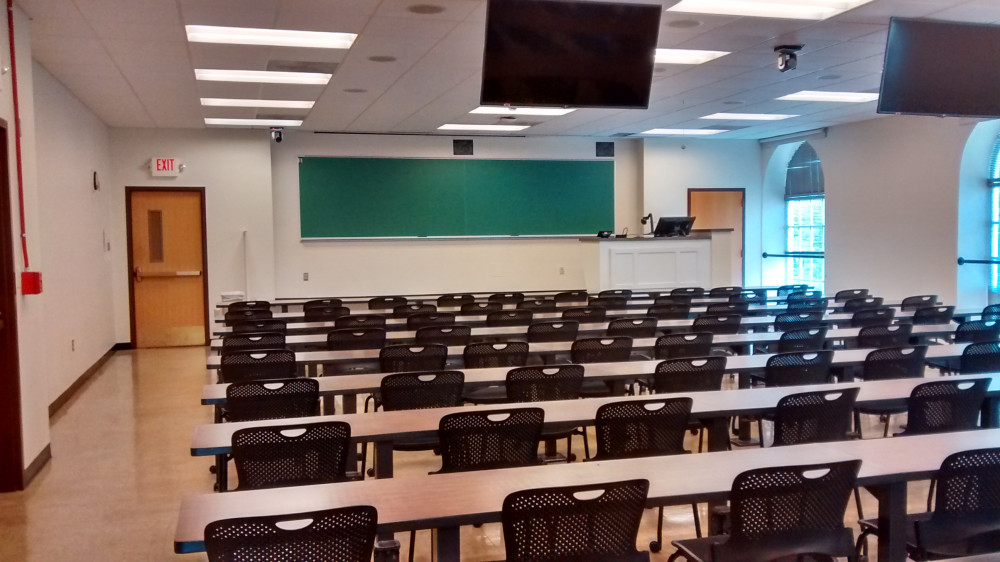 Thornton Hall Room E303 layout photo