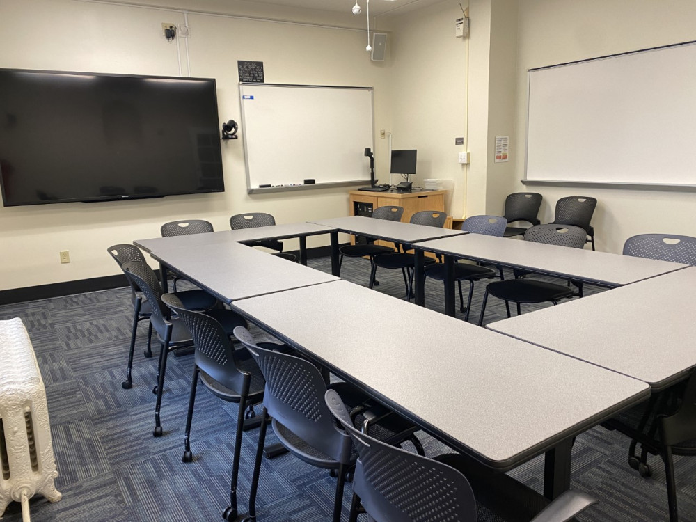 Memorial Gymnasium Room 213 layout photo