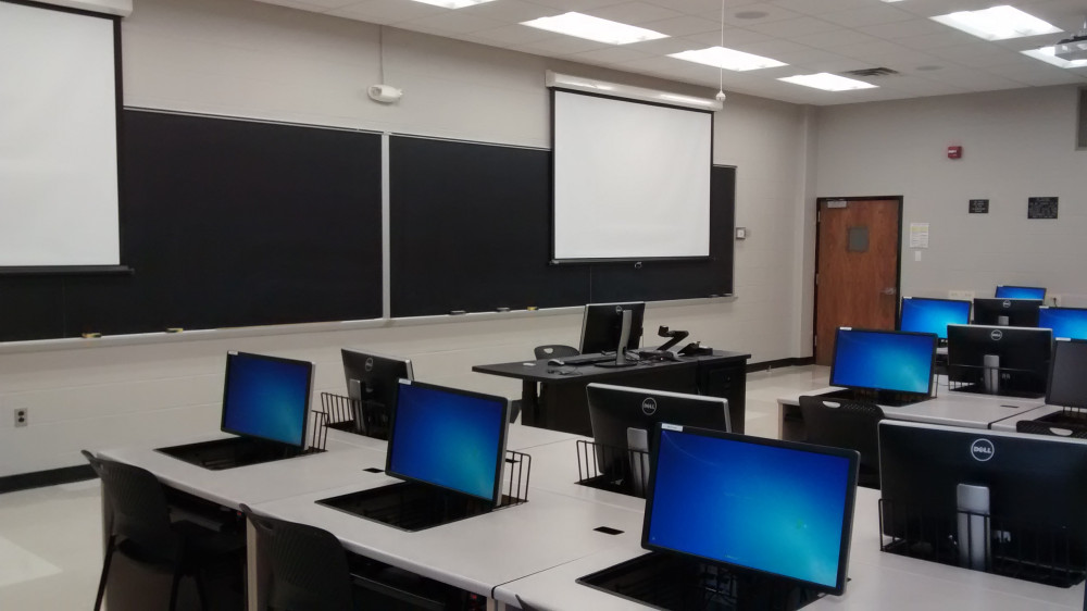 Mechanical Engineering Bldg Room 214 layout photo