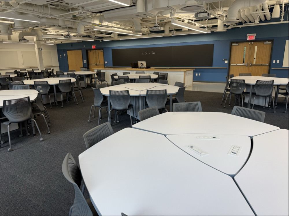 Physics Bldg Room 242 layout photo