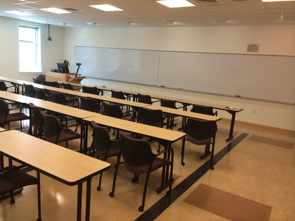 Claude Moore Nursing Education Room 1120 layout photo