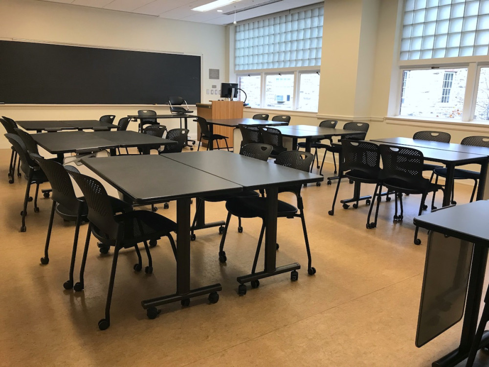 New Cabell Hall Room 368 layout photo