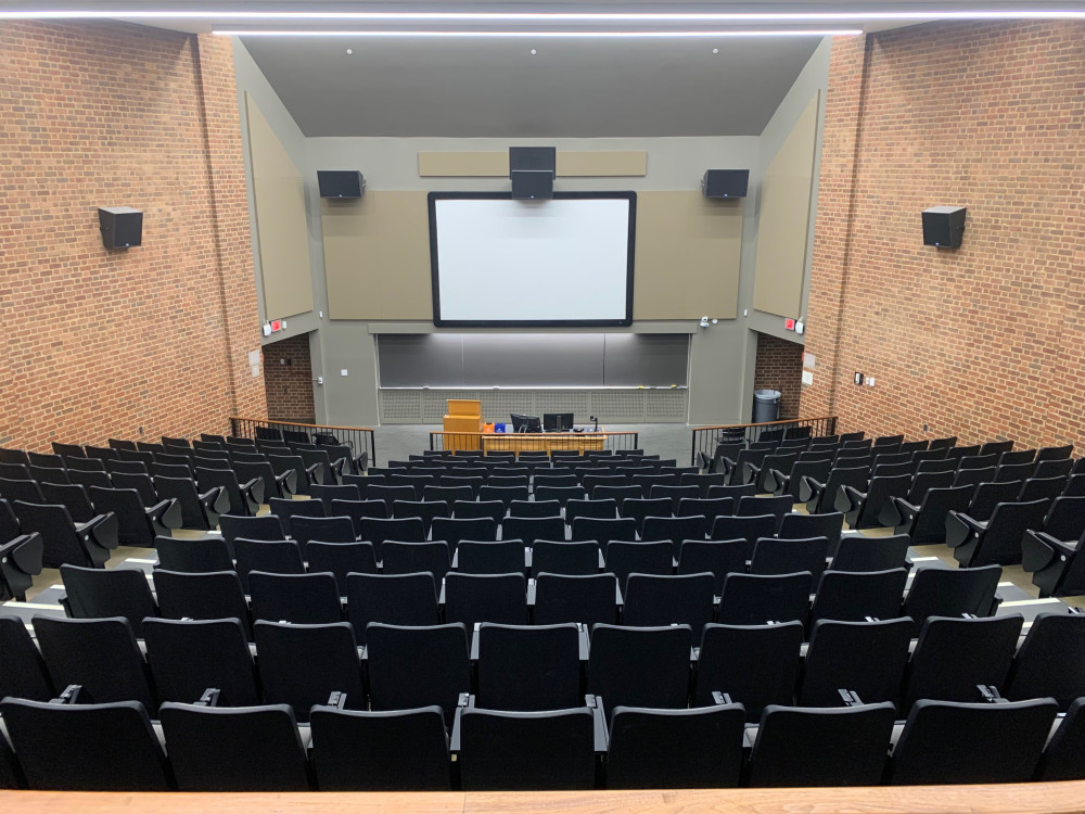Wilson Hall Room 402 layout photo