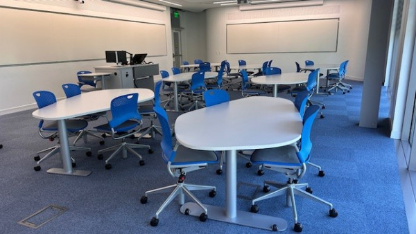 Data Science Building Room 306 layout photo