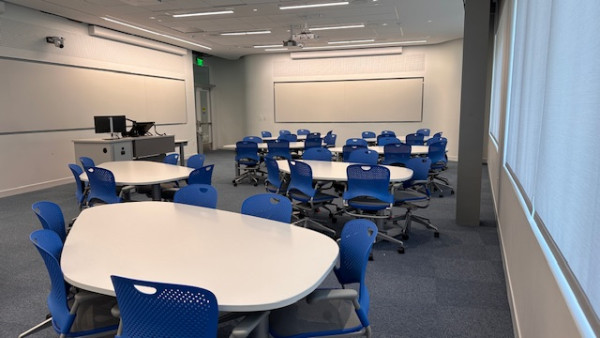 Data Science Building Room 206 layout photo