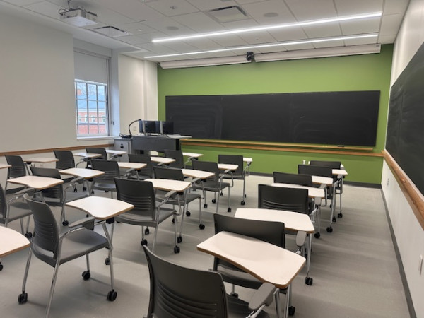 Physics Bldg Room 218 layout photo