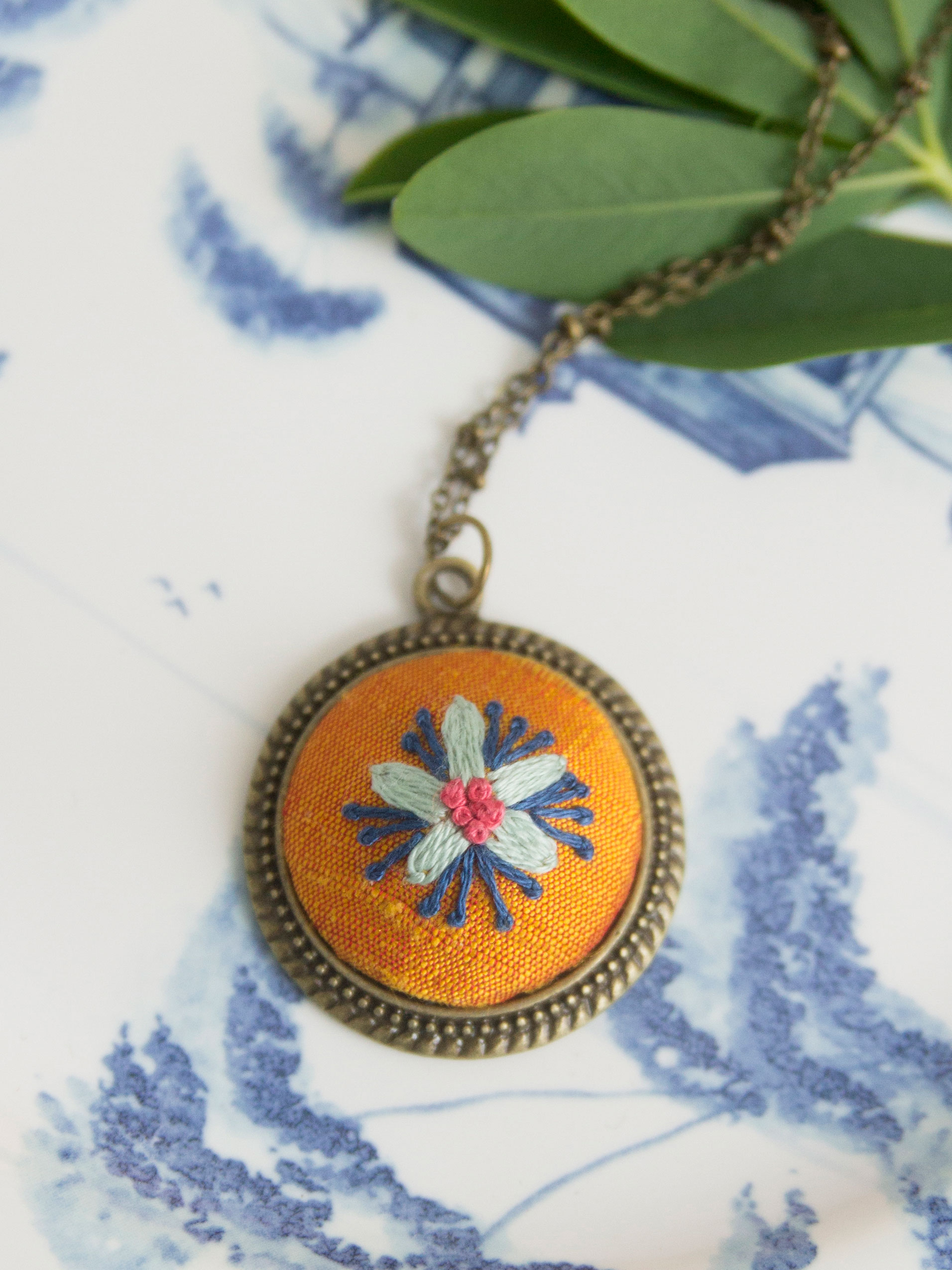 Cornflower Necklace Accessories, Jewelry Beautiful Designs by April