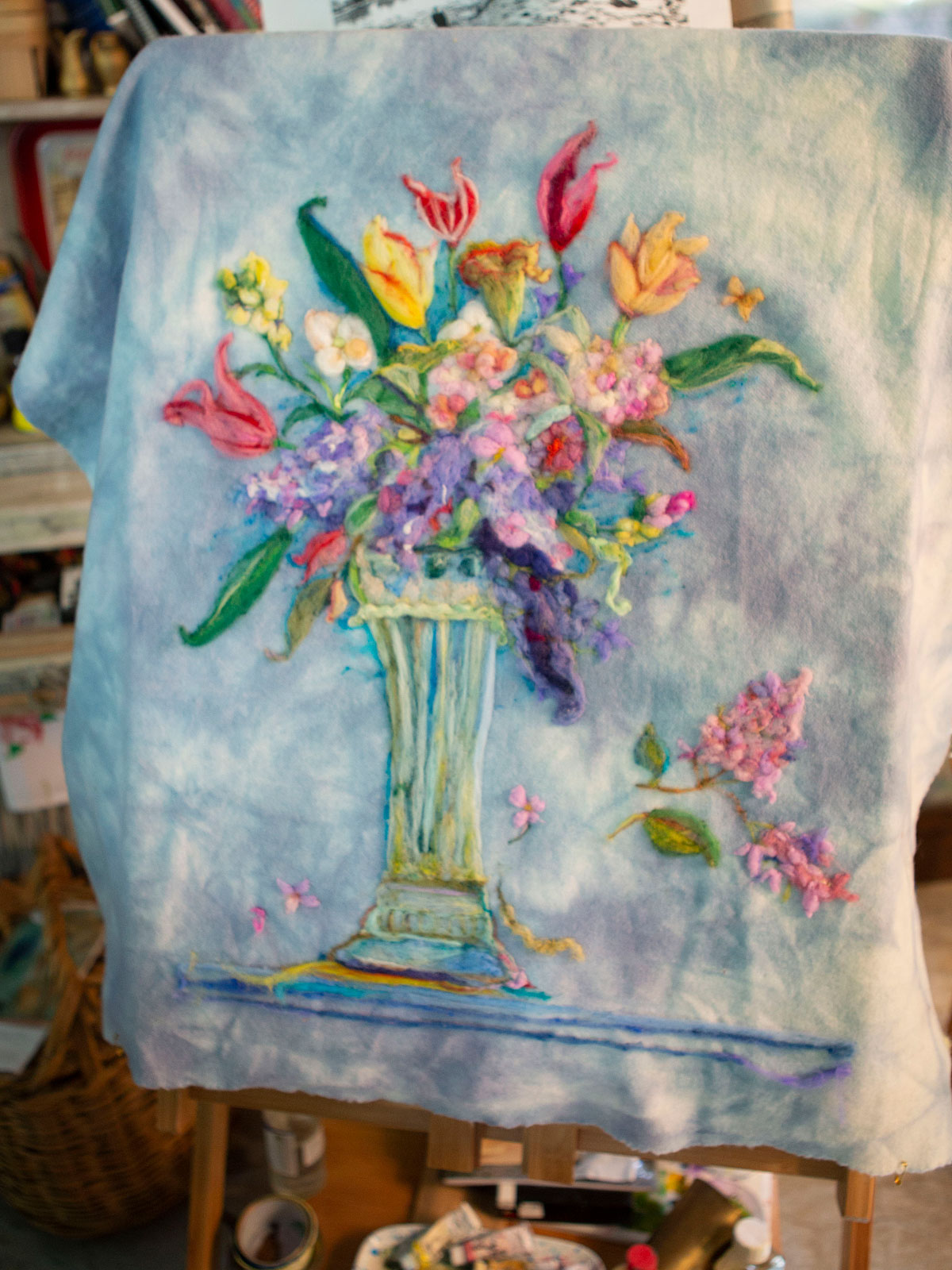 Josephine Large Felting Kit Artist's Studio Collection, Wool Felting