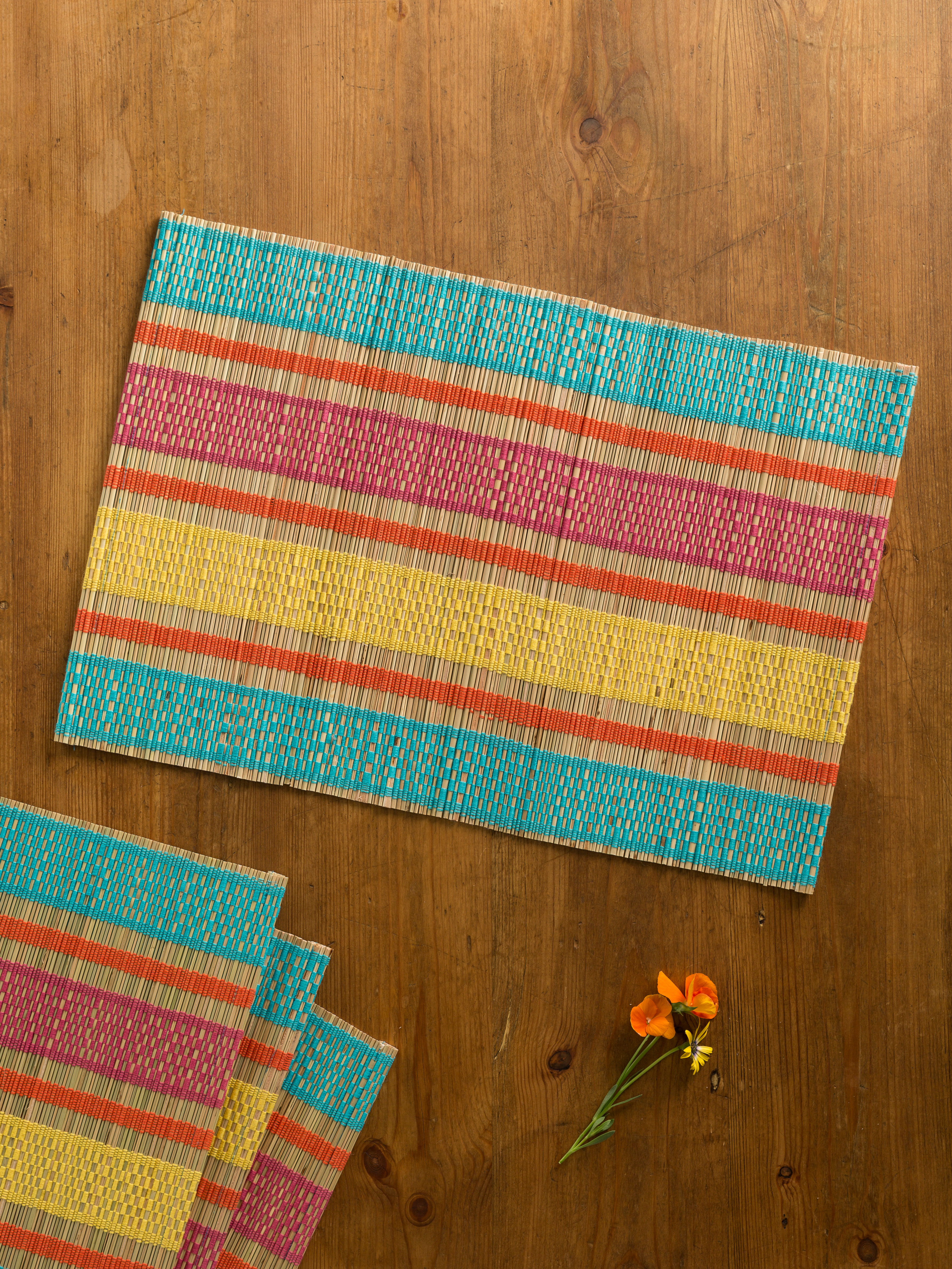 Straw Mat Placemat S/4 Linens & Kitchen, Placemats & Runners