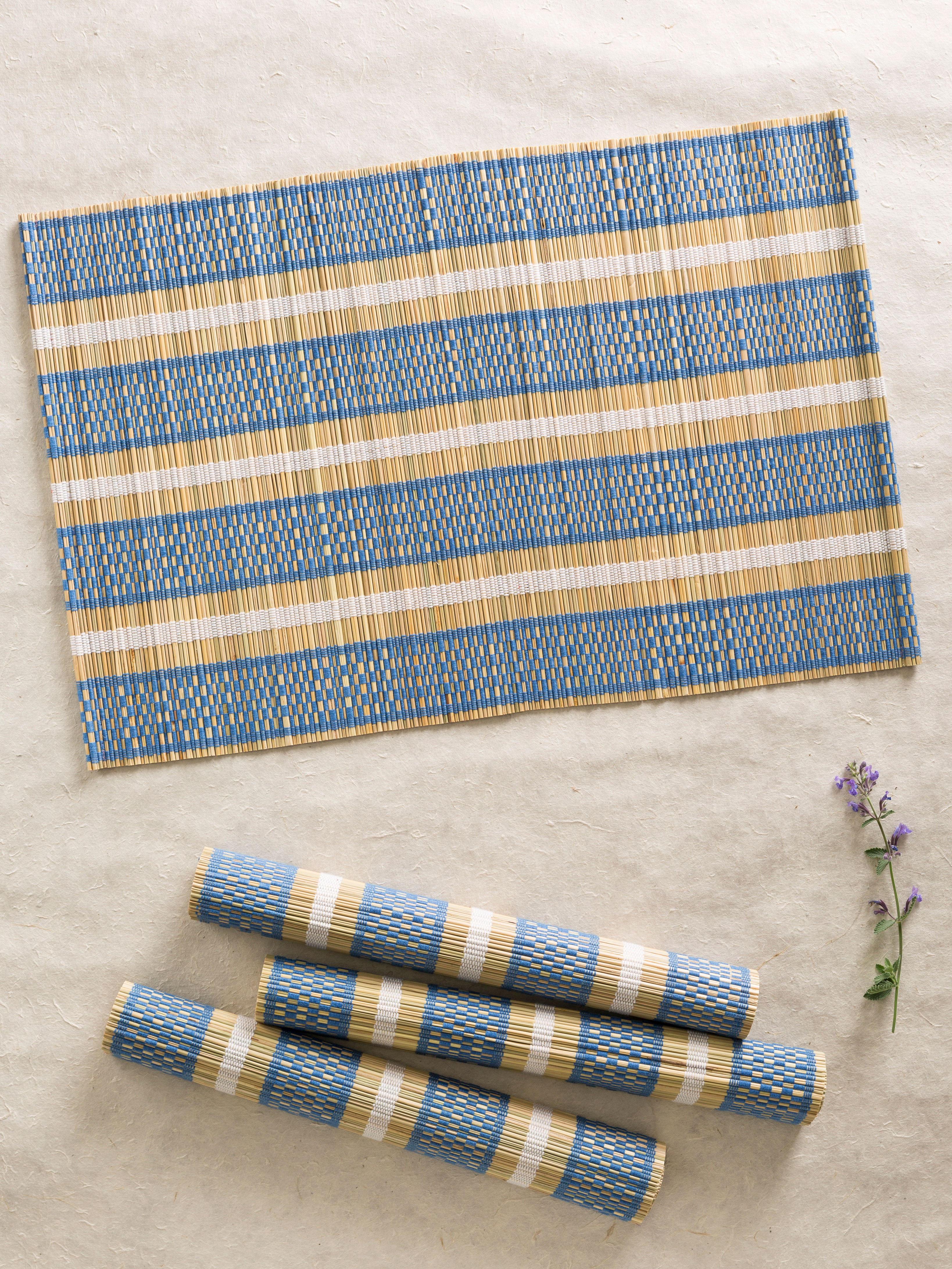 Straw Mat Placemat S/4 Kitchen & Table Linens, Placemats & Runners