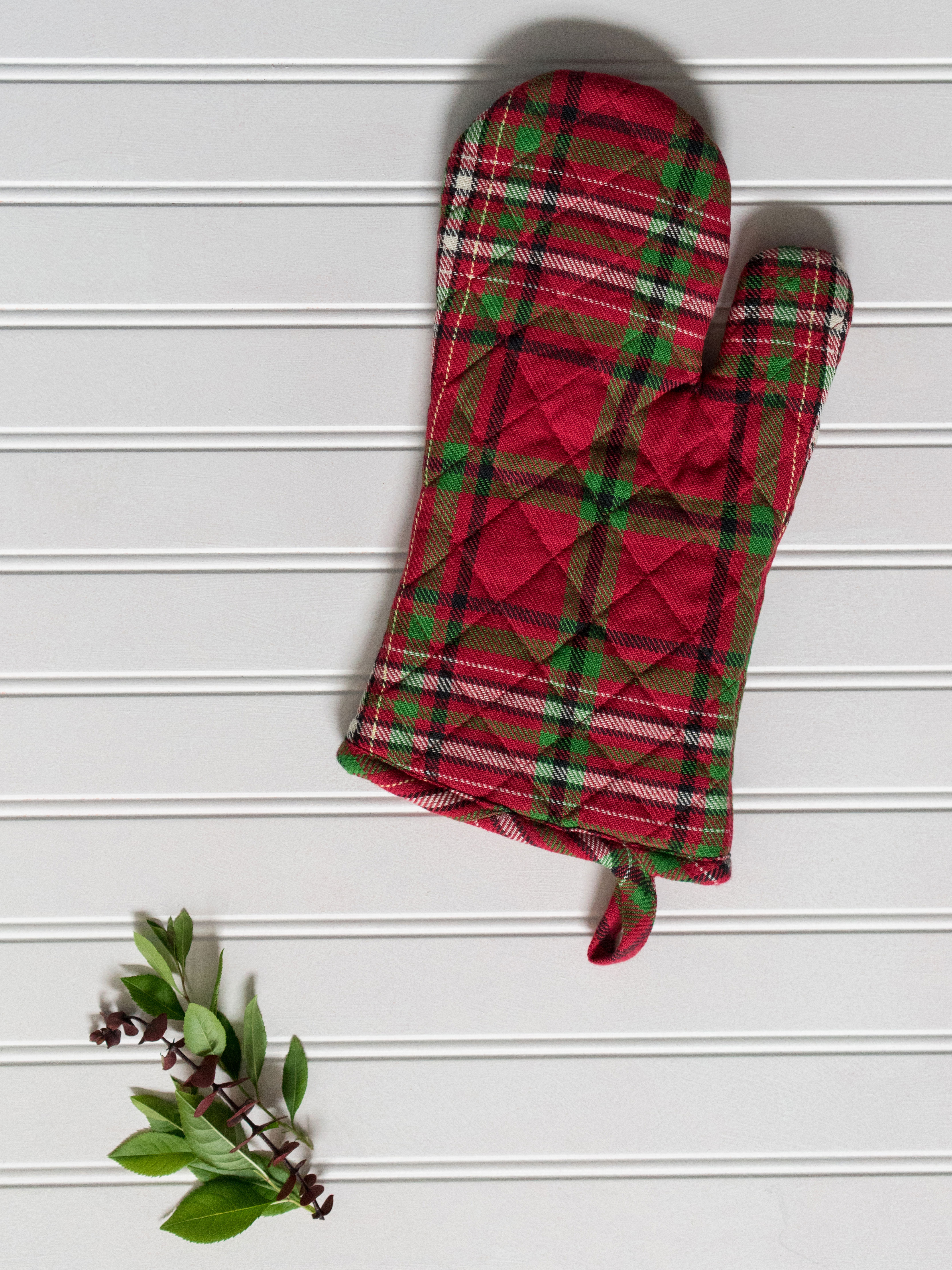 Christmas Plaid Napkin Set/4 Linens & Kitchen, Napkins & Napkin Rings