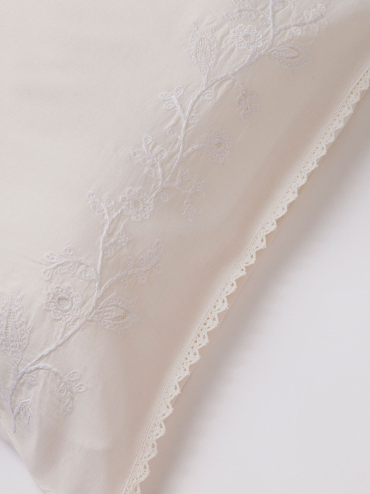 Angelic Lace Pillowcase Ecru Your Home, Pillowcases Beautiful
