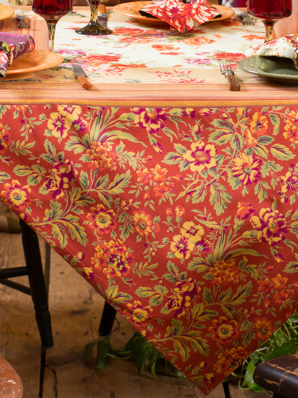 Harvest Patchwork Tablecloth Linens & Kitchen, Tablecloths Beautiful