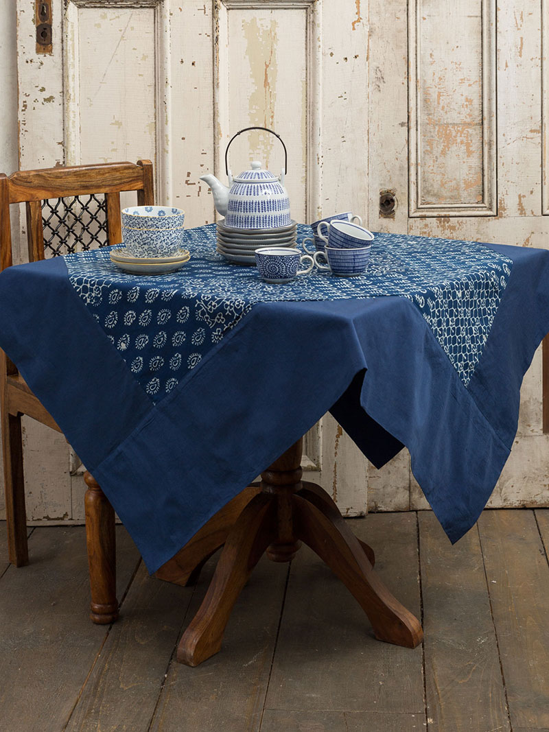 Indigo Tablecloth Kitchen & Table Linens, Tablecloths Beautiful