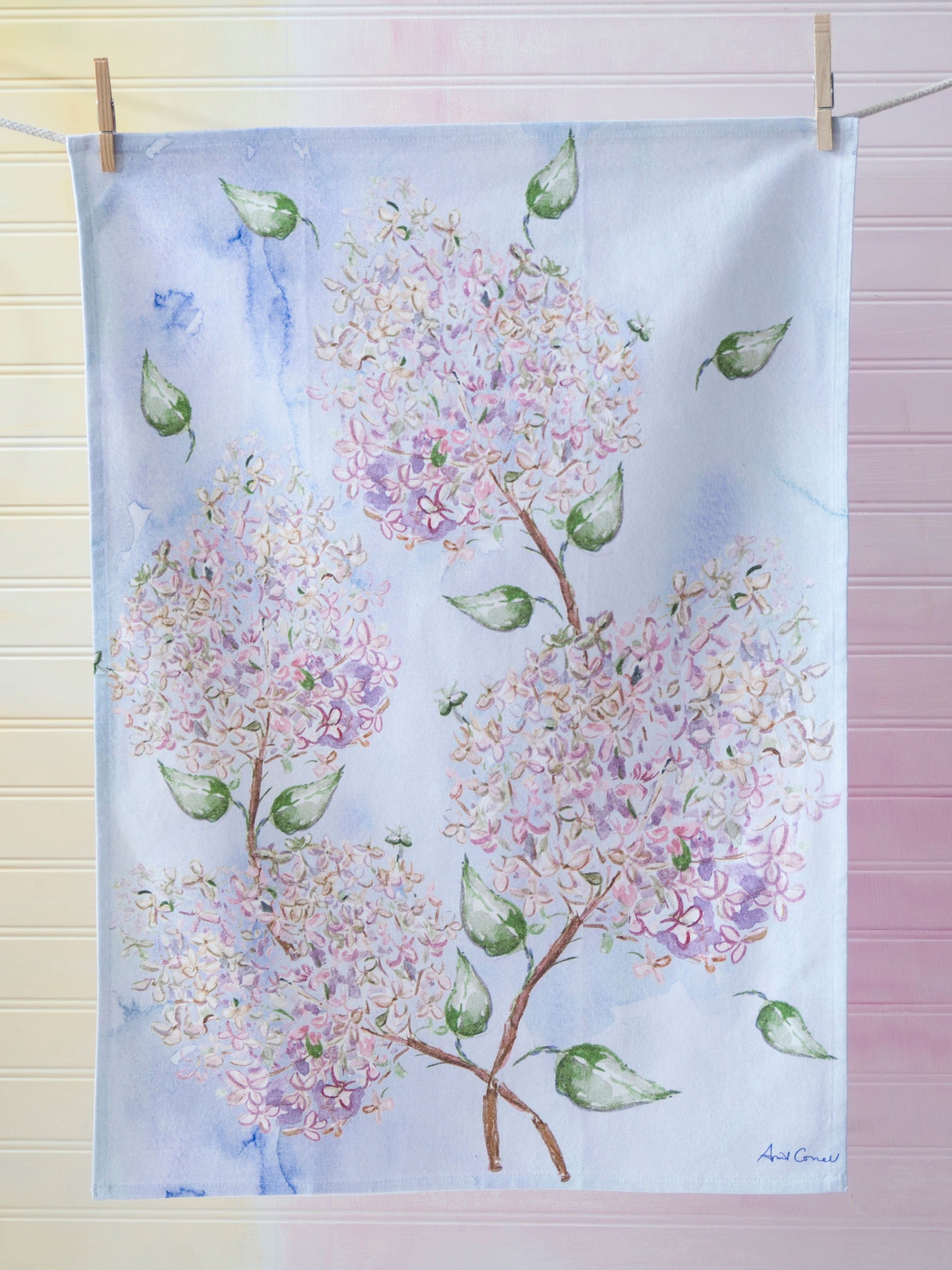 Beautiful Blooms Tea Towel Kitchen & Table Linens, Tea Towels & Tea