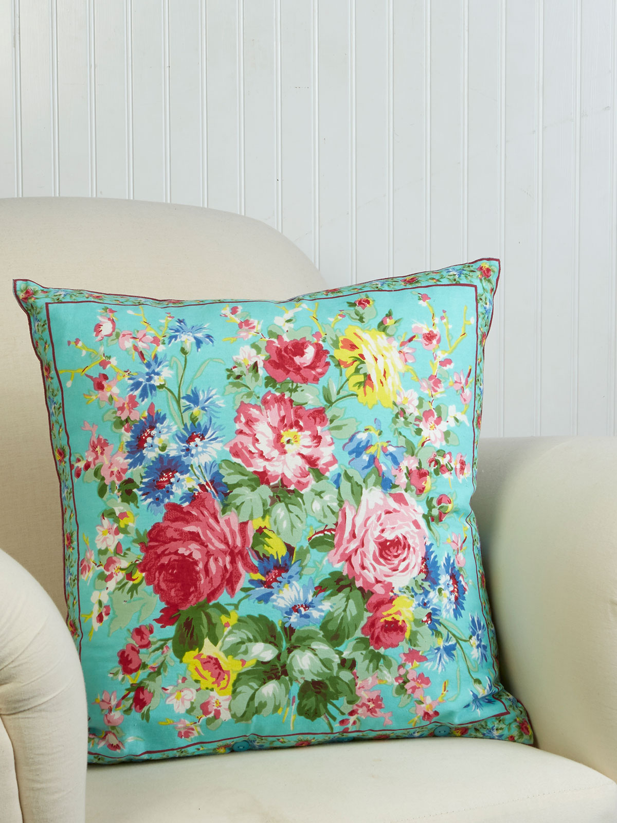 Cottage Rose Cushion Cover Your Home, Cushions Beautiful Designs by