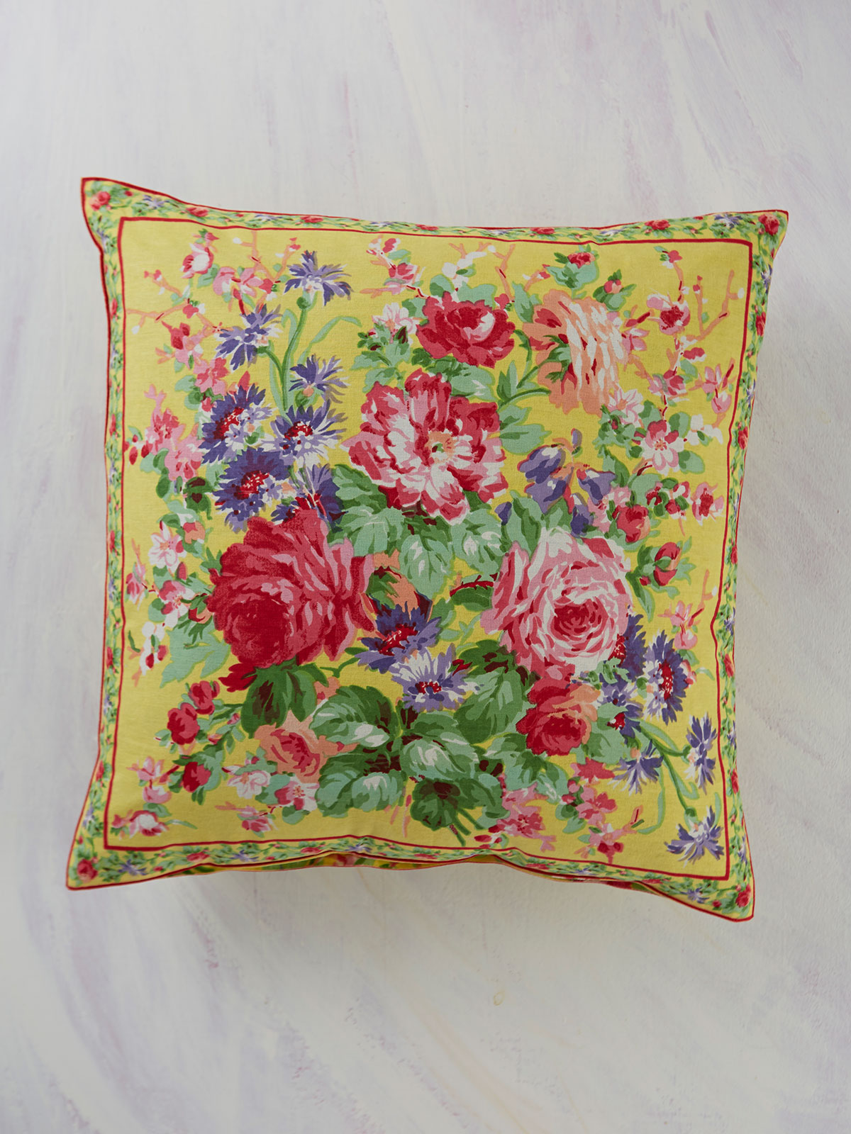Cottage Rose Cushion Cover Your Home, Cushions Beautiful Designs by