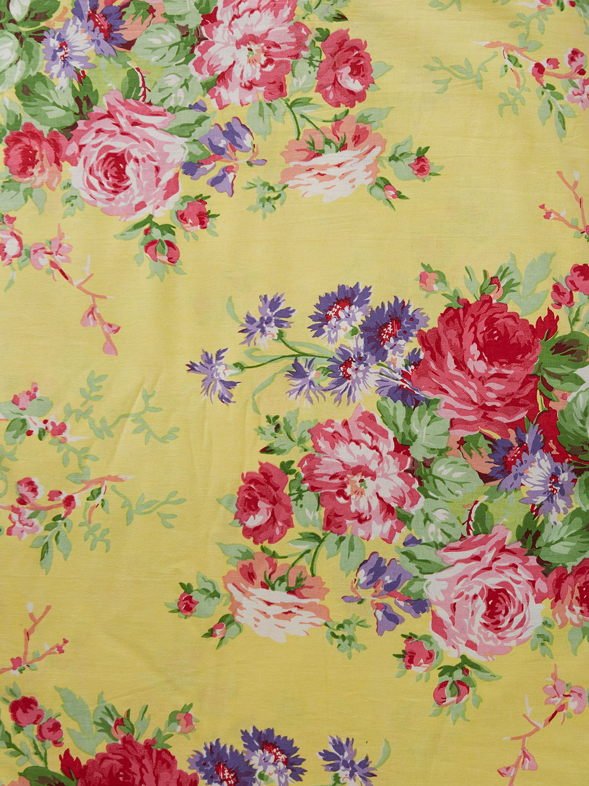Cottage Rose Fabric by the Yard Artist's Studio Collection, Fabric By