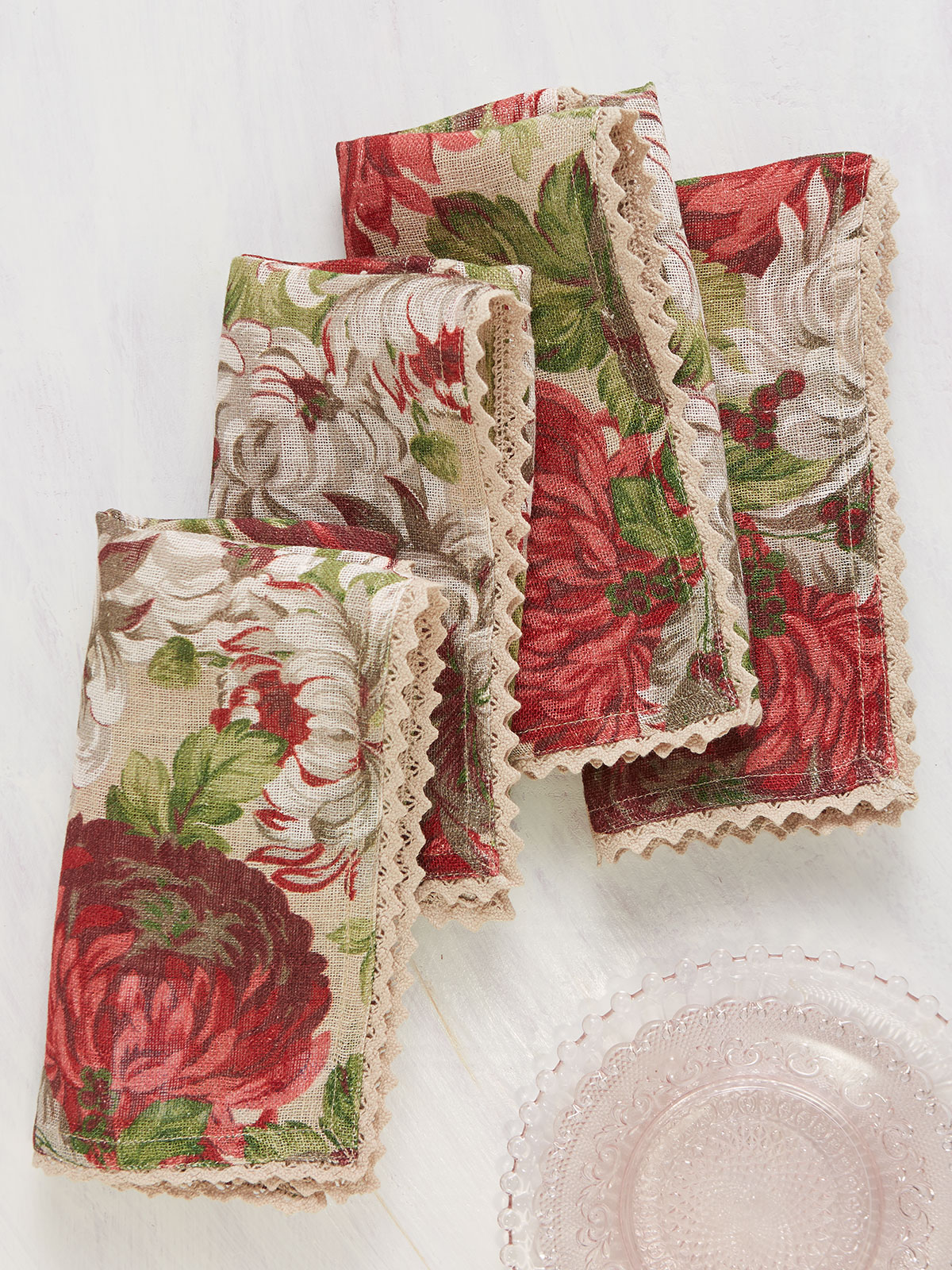 Ava Linen Napkin Set of 4 Attic Sale, Linens & Kitchen Attic